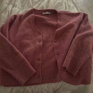 Zara V neck cardigan